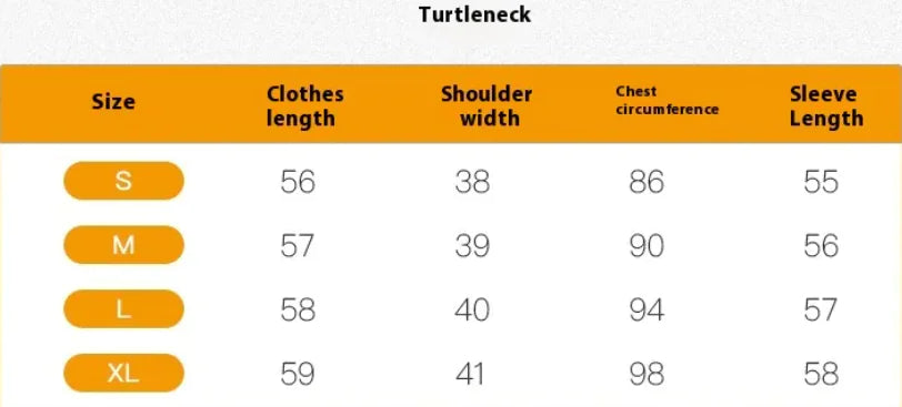 Fleece-lined Turtleneck Sweater - RRITAAJSHOP