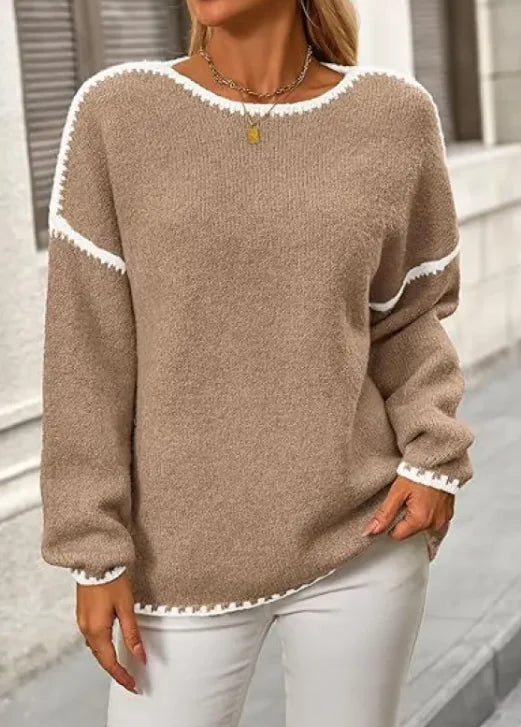 Cozy Pullover Sweater for Fall and Winter - RRITAAJSHOP