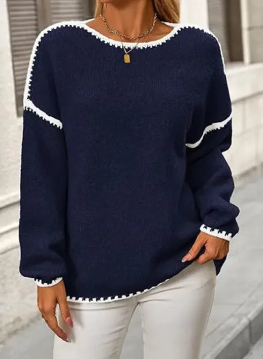 Cozy Pullover Sweater for Fall and Winter - RRITAAJSHOP