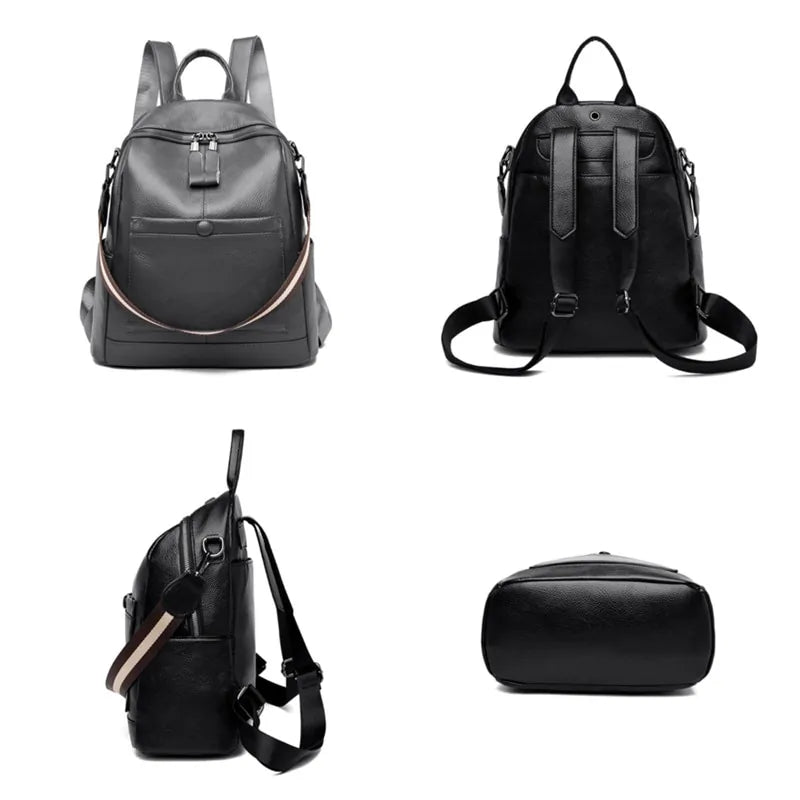 Women's Leather Backpacks - RRITAAJSHOP