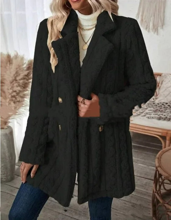 Women's Long Sleeve Coat - RRITAAJSHOP