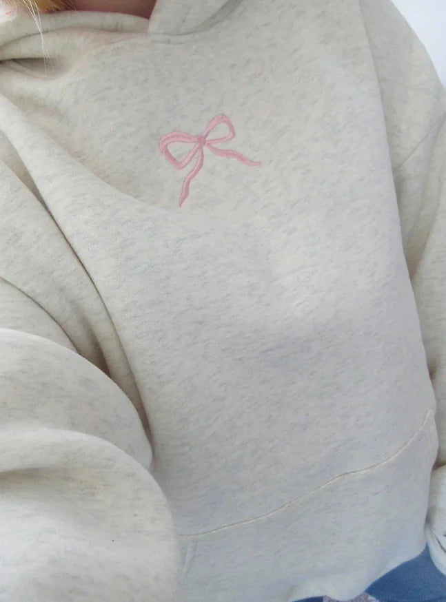 Viral Pink Bow Hoodie - RRITAAJSHOP